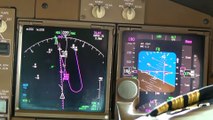 Cockpit View - Boeing 747-400 Landing Johannesburg