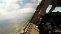 Boeing 747 Landing Johannesburg - Timelapse Cockpit View
