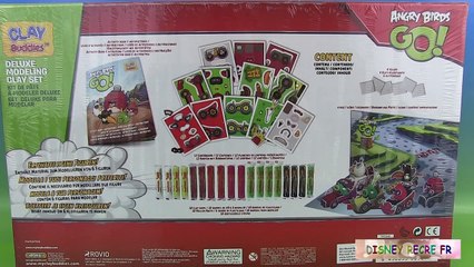 Angry Birds Clay Buddies Play Doh Super Pack Pâte à modeler Jeux pour Garçon