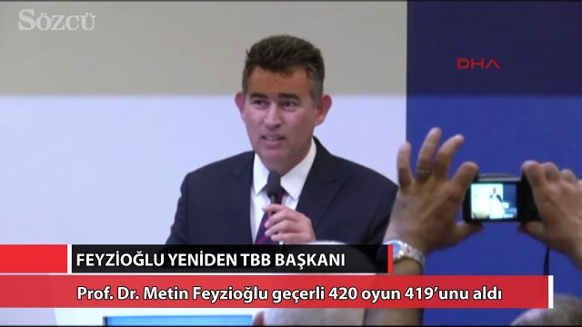 Feyzioğlu yeniden TBB başkanlığına seçildi