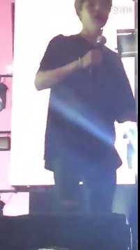 [FANCAM] BTS THE WINGS TOUR HONG KONG 1 JIMIN SCREAMING I LOVE U TO FANS