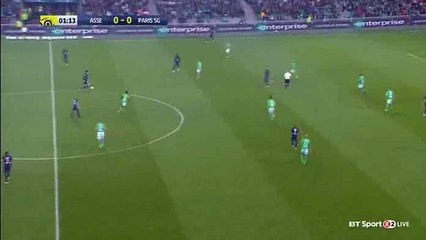 Edinson Cavani  Goal HD - St Etienne	0-1	Paris SG 14.05.2017