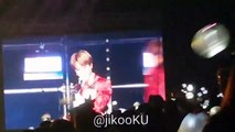 [FANCAM] BTS THE WINGS TOUR HONG KONG 1 JIKOOK MOMENT ON STAGE
