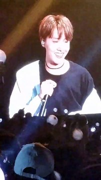 [FANCAM] BTS THE WINGS TOUR HONG KONG 1 RAP MONSTER & JHOPE & JIN SPEAKING CANTONESE
