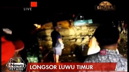 Longsor Susulan di Luwu Timur Kembali Terjadi