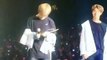 FANCAM] BTS THE WINGS TOUR HONG KONG 2 JIMIN FIXING THE HEART WONT HURT OTHERS HOLDING IT