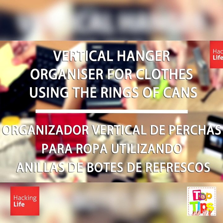 How to SAVE SPACE in your WARDROBE  ✅  Top Tips & Tricks in 1 minute