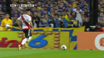 Tremenda patada de Fabra a Moreira - Boca vs River 1-2  14.05.2017 (HD)