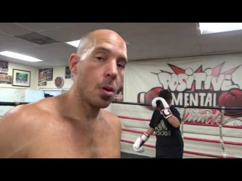 working mits for first time boxing with brandon krause EsNews Boxing