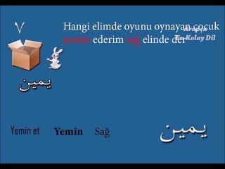 Ders 1 Video 9 İlk 100 Kelimem (10 Yön Kelimesi)