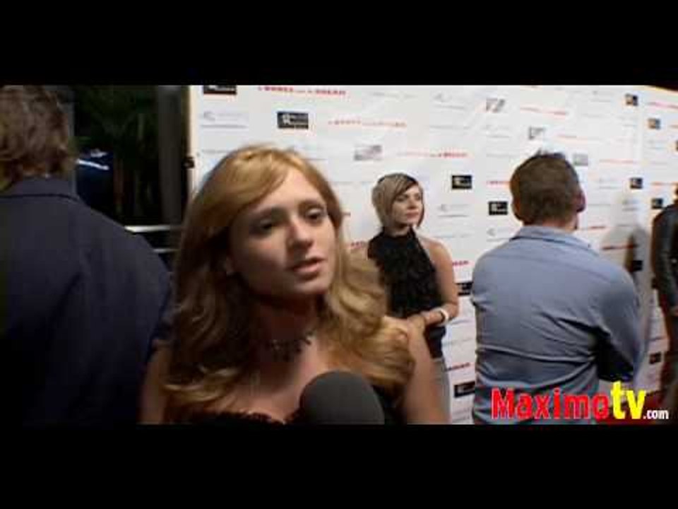 Cameron Goodman Interview at 2 DUDES AND A DREAM Premiere