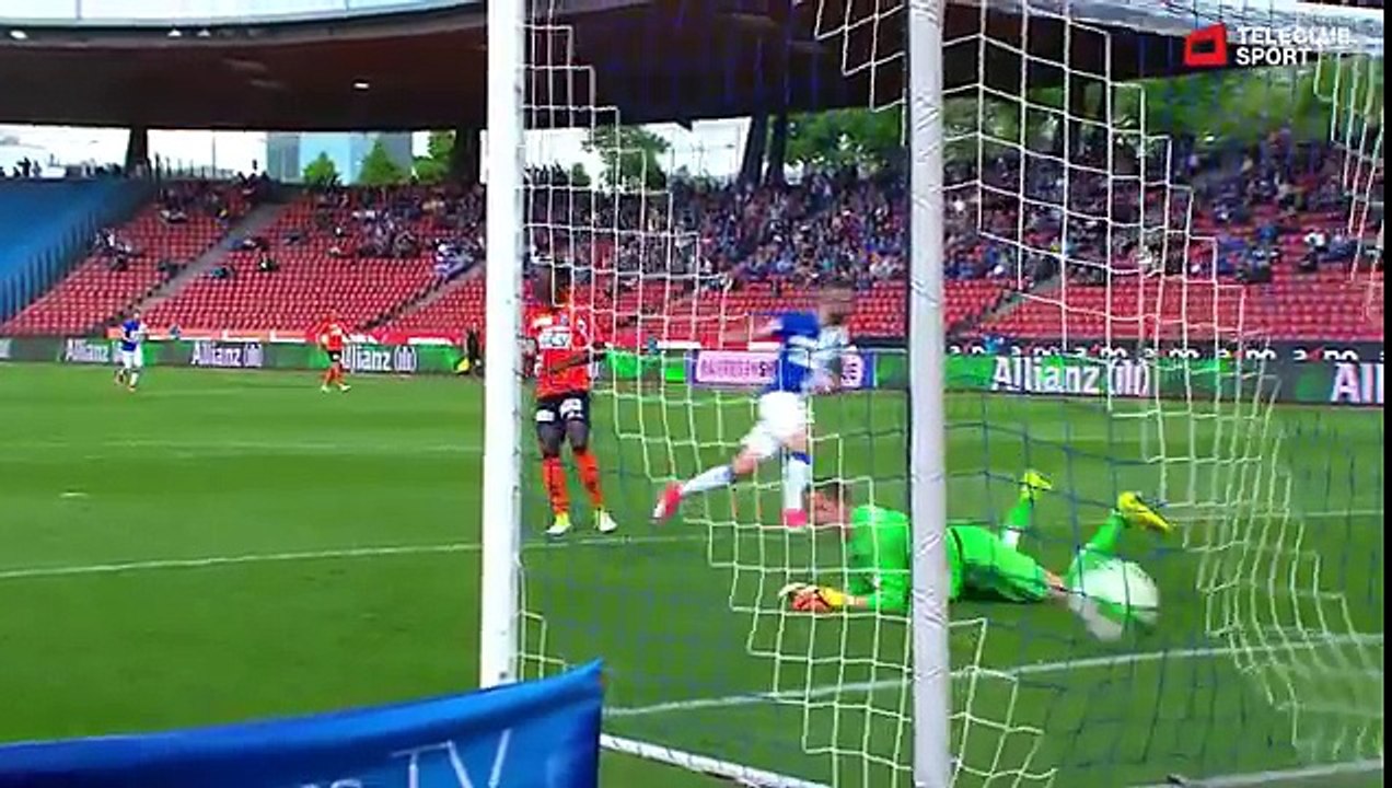 Grasshoppers 1:1 Lausanne (	Swiss Super League. 14 May 2017)