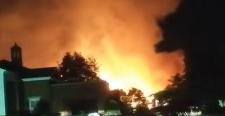 Apartment Fire Near Oglethorpe University Lights Up Atlanta Sky