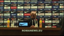 Spalletti in conferenza stampa dopo Roma-Juventus