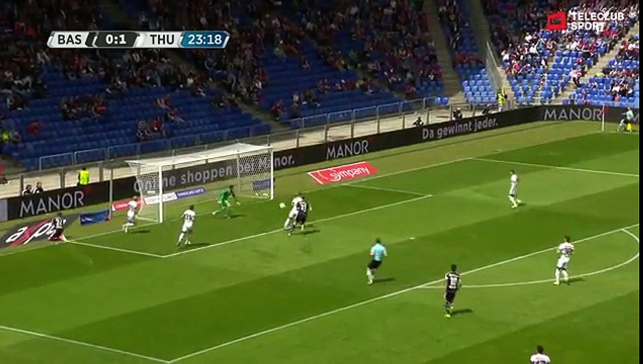 FC Basel 1:1 FC Thun (	Swiss Super League. 14 May 2017)