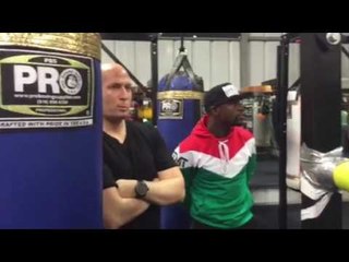 Sparring Floyd