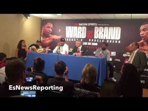 ANDRE WARD IMMEDIATE POST FIGHT REACTION AFTER DOMINATING WIN AHEAD OF SERGEY KOVALEV CLASH - EsNews