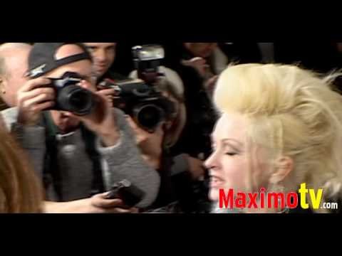 Cyndi Lauper at Russell Simmons Grammy Party