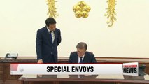 President Moon to send special envoys to U.S., China, Japan and Russia this week