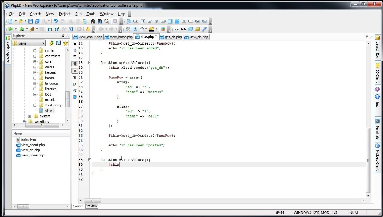 CodeIgniter - MySQL Data rt 11_11) | PHP Tut