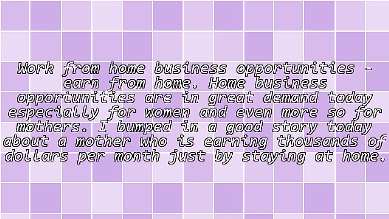 Women's Choice - Home Business Opportunities