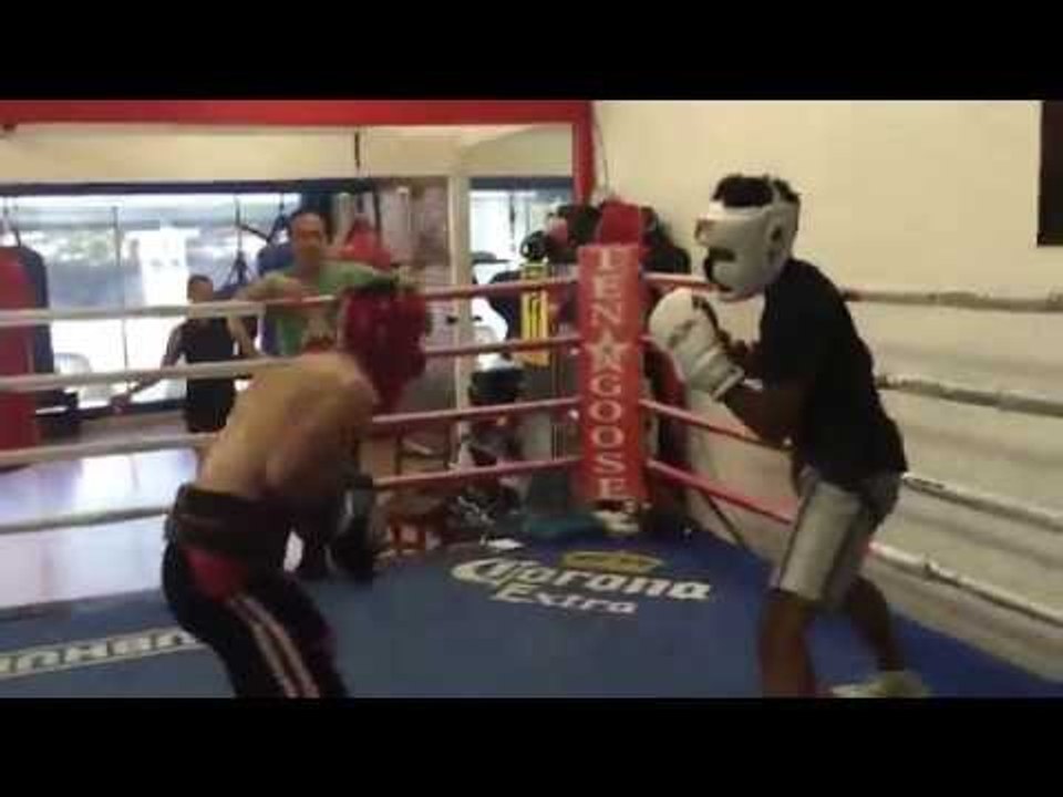 sparring at ten goosse boxing