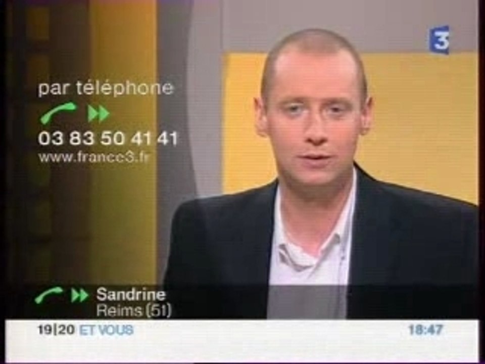 Reportage france 3 du 8 mai 2006