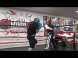 sparring at outlaws EsNews Boxing