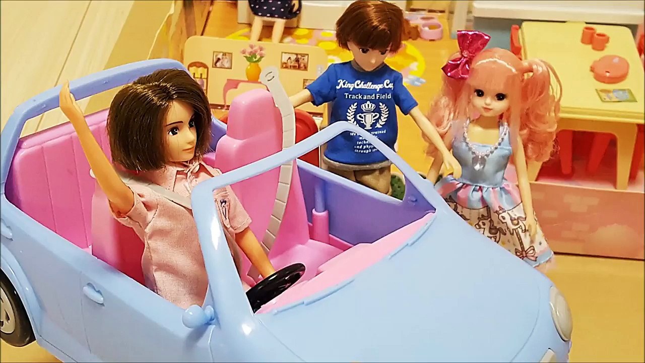 リカちゃんボーイフレンド はるとくんとデート！ パパに見つからないように抜け出せ！ ❤ 人気ごっこ 遊び トイキッズ 子供向け おもちゃアニメ キッズ Toy and baby doll