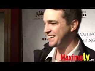 JACKSON KUEHN Interview at "Waiting In Beijing" Premiere
