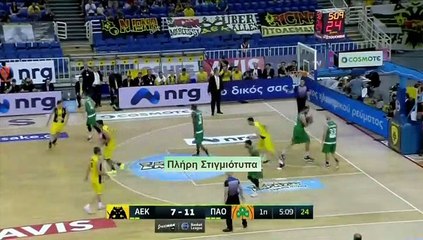 AEK 71-70 Panathinaikos - Full Highlights - 14.05.2017