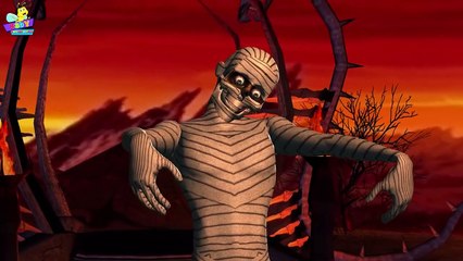 Halloween Finger Family 3D _ Mummy F