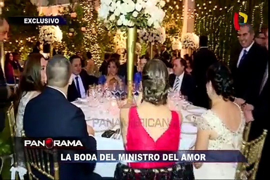 La boda del ministro del amor: Mariano Gonzales y su ex asesora se dieron el sí