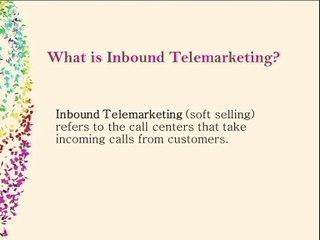 Inbound Telemarketing Services - Global Email Lists