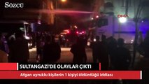 Sultangazi'de olaylar çıktı! polis müdahale etti