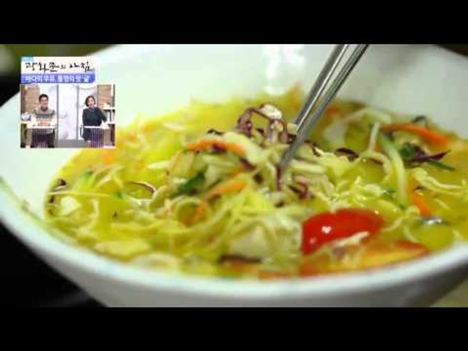바다향 가득! 통영 굴 요리 [광화문의 아침] 112회 20151116