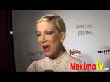 TORI SPELLING Interview at 