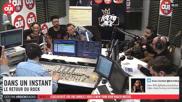 La radio OUI FM en direct vidéo /// La radio s'écoute aussi avec les yeux (2957)
