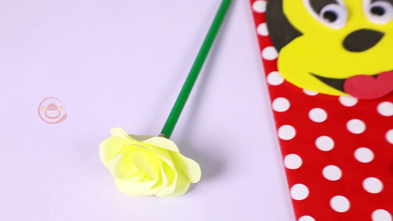How to Make Paper Rose Flower - Origami Flowers for Beginners Making - Silly Kids (1)