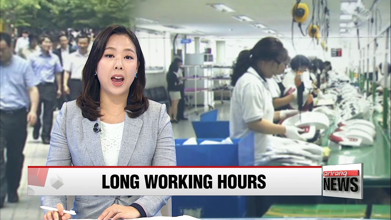 1 in 5 Korean employees work 54 hours or longer per week