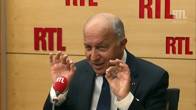 Laurent Fabius est l'invité de RTL lundi 15 mai