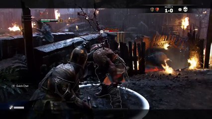 For Honor: When your Brawl teammate keeps hitting you but you have the high ground