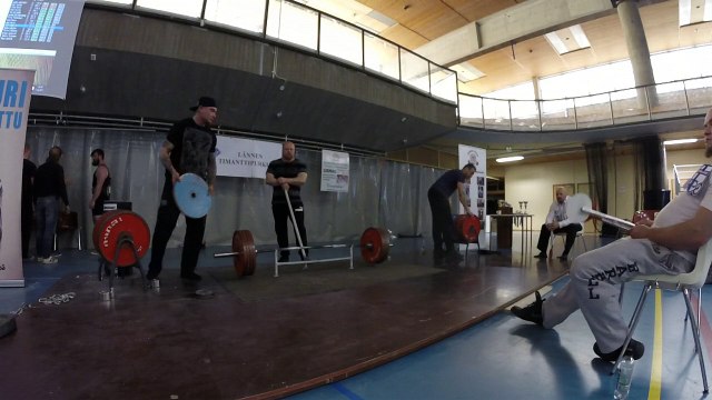 Maastaveto 2 päivä FPO voimanosto SM Pori 7.5-2017