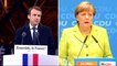 EU future tops agenda as Germany's Merkel hosts France's Macron