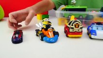 Toy Cars Circus - BOX OF TOYS - Who is FASTEST_ (Sdsa