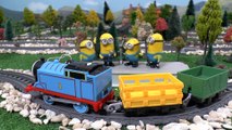 Minions Funny Toy Stories with Thomas and Friends Train Toys and Surprise Eggs Compilation TT4U_21