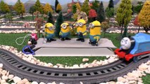Minions Funny Toy Stories with Thomas and Friends Train Toys and Surprise Eggs Compilation TT4U_24