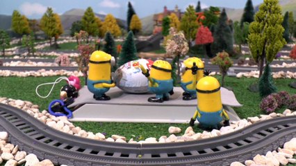Minions Funny Toy Stories with Thomas and Friends Train Toys and Surprise Eggs Compilation TT4U_26