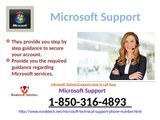 How to approach Microsoft Support 1-850-316-4893 group?