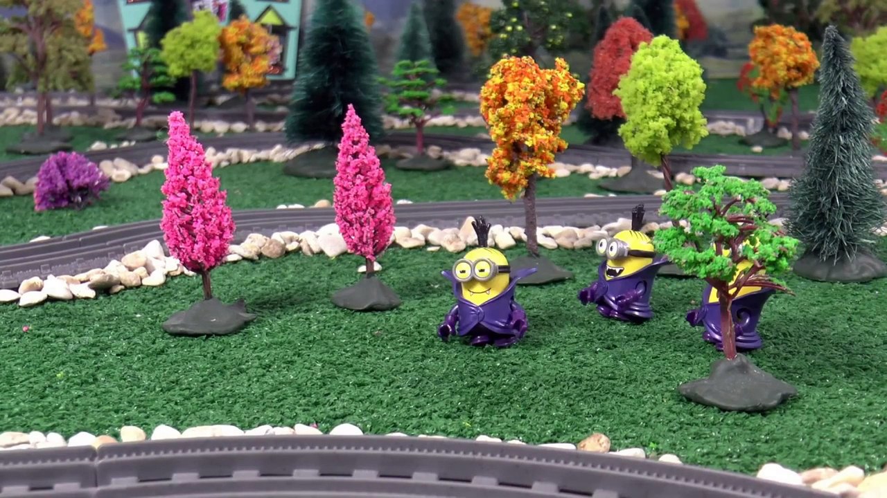 Minions Funny Toy Stories with Thomas and Friends Train Toys and Surprise Eggs Compilation TT4U_84